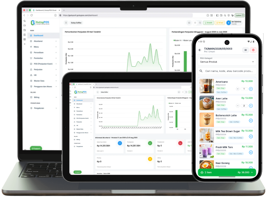 GutsyPOS App